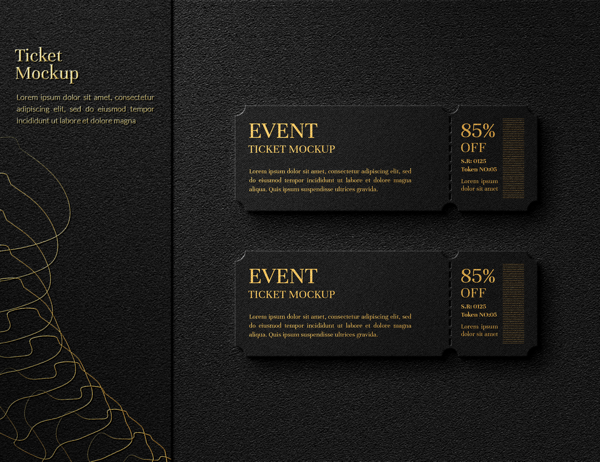Premium-Einladungen & Goldfolie